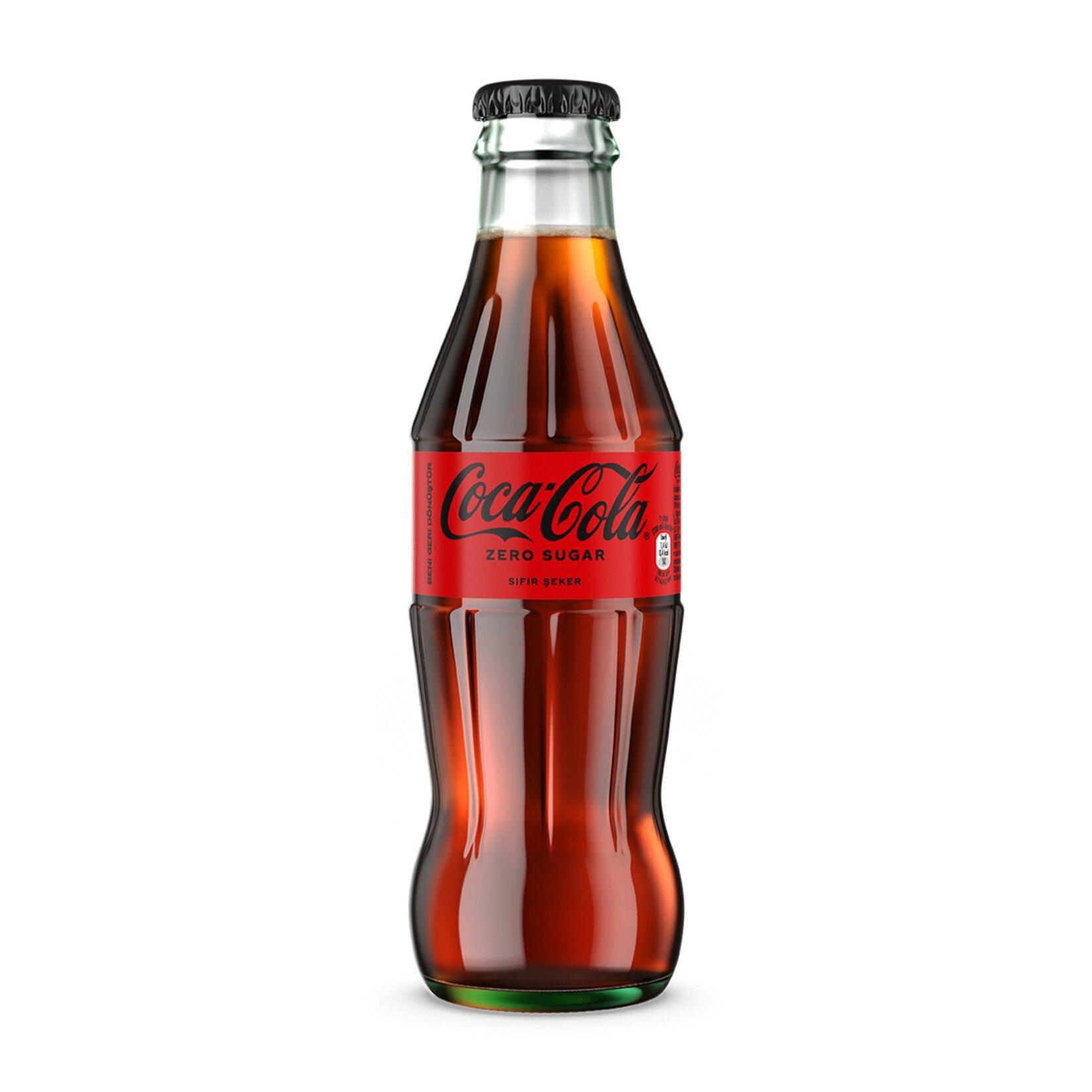 COCA COLA ZERO ŞİŞE 25 CL